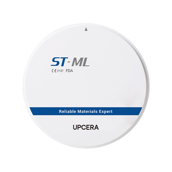 Циркониевый диск UPCERA ST Multilayer, D=95 H=18, цвет A2