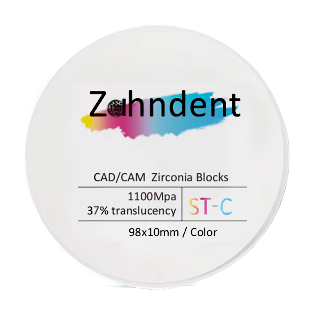 Циркониевый диск Zahndent ST Color, D=98 H=25, цвет A3.5