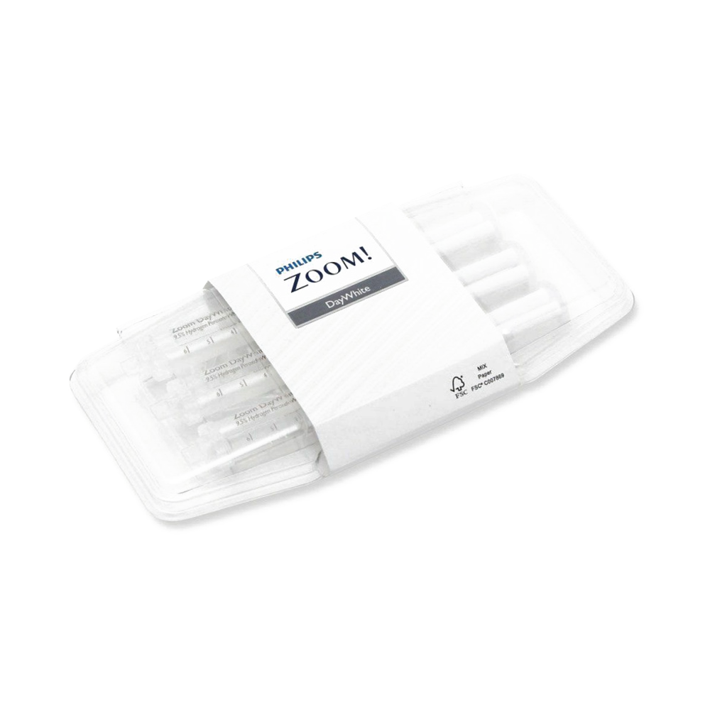 Дневной набор Philips ZOOM для домашнего отбеливания - Day White 9.5%, 3 шпр.
