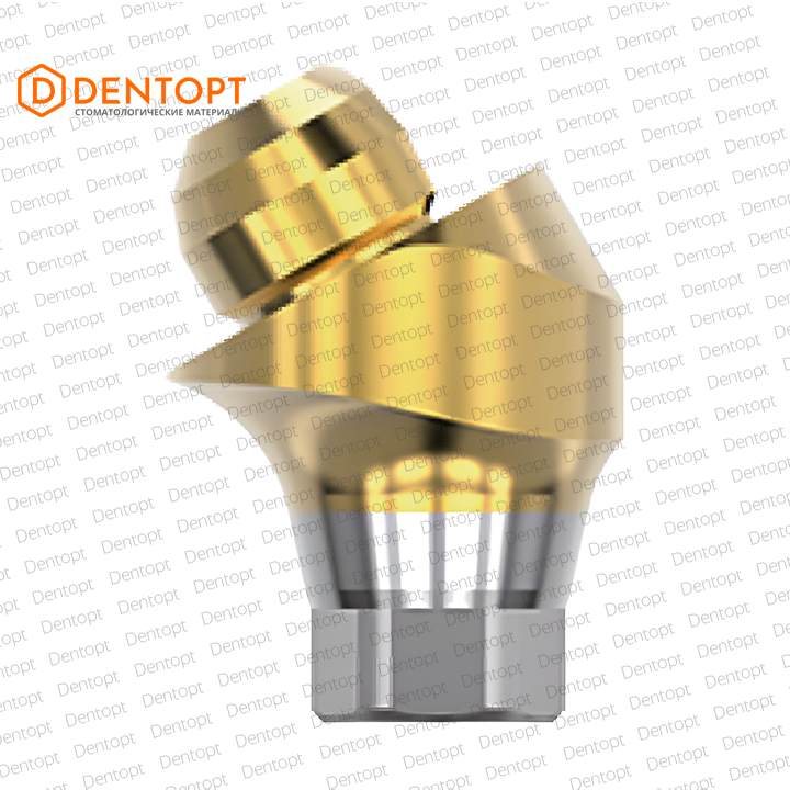 GeoMEDI абатмент угловой для Nobel Active Multi-Unit RP G/H=1.5 A=30°