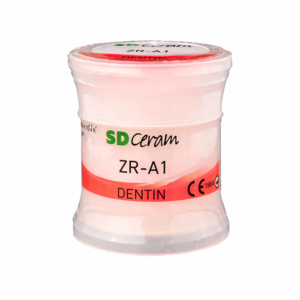 SD Ceram, дентин для циркнония, Dentin ZR A1, 20г