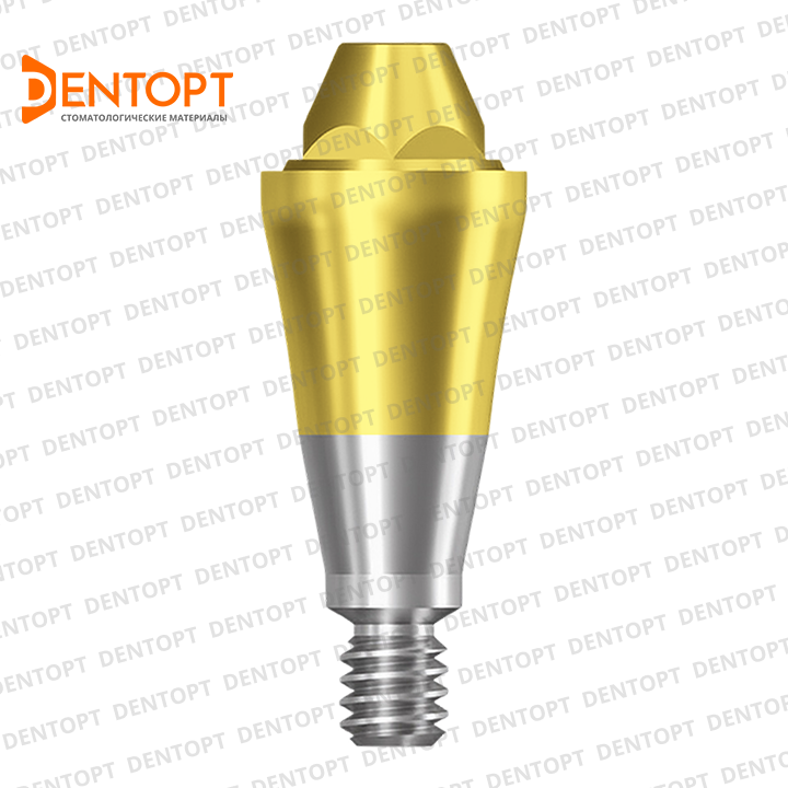 Абатмент прямой, совместимый с Osstem TS Multi-Unit Regular TiN G/H=5.0 D=4.8