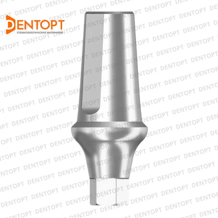 Абатмент прямой, совместимый с Osstem TS Mini G/H= 2.0, D=4.6, одиночка