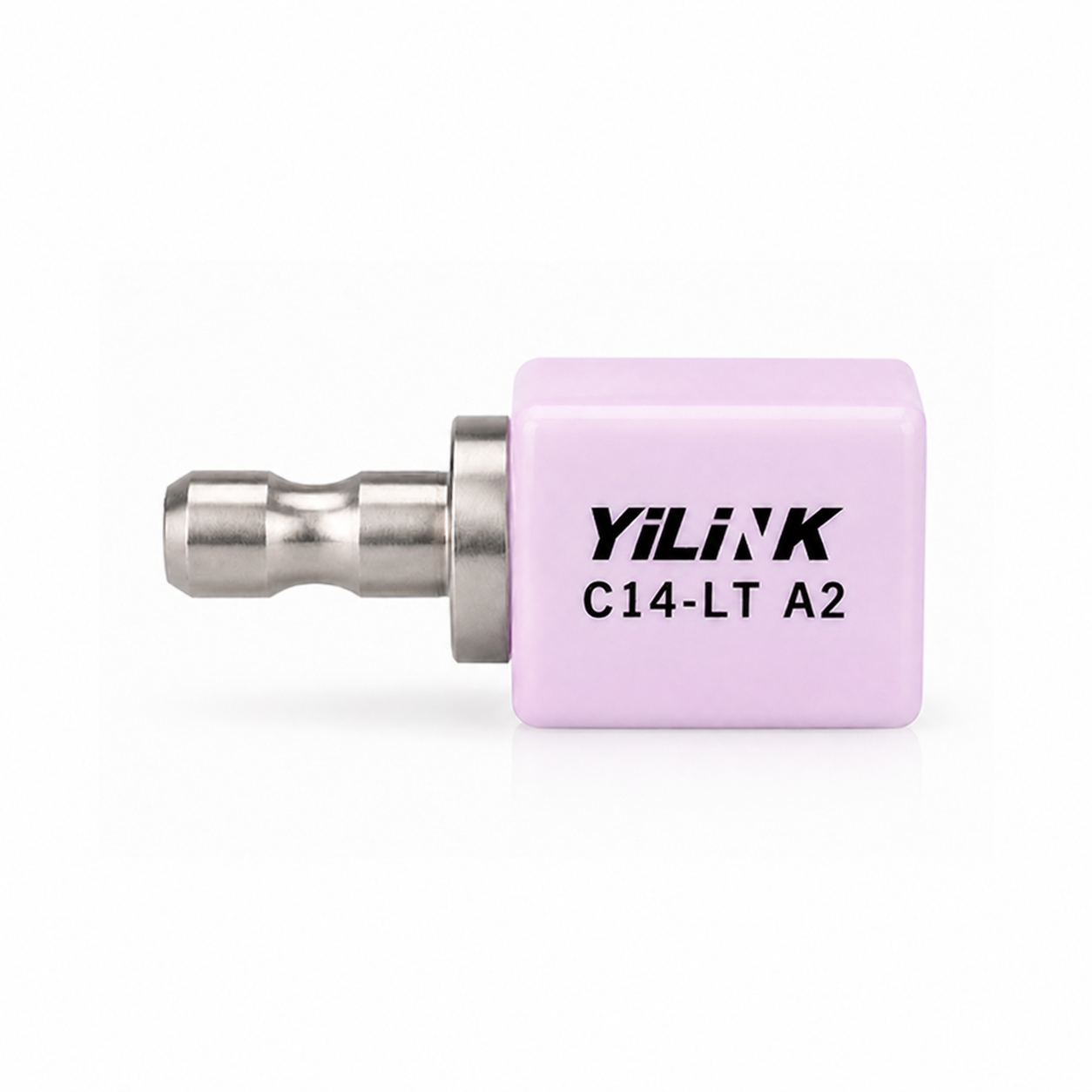 Блоки стеклокерамические дисиликат-литиевые YILINK Glass Ceramic LT, цвет A2, размер C14, 5 шт