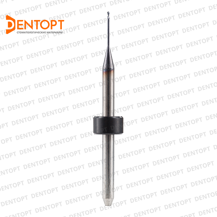 Зуботехническая фреза  D=0.6 mm (shank 3 mm) DLC по циркону для станков Imes-Icore