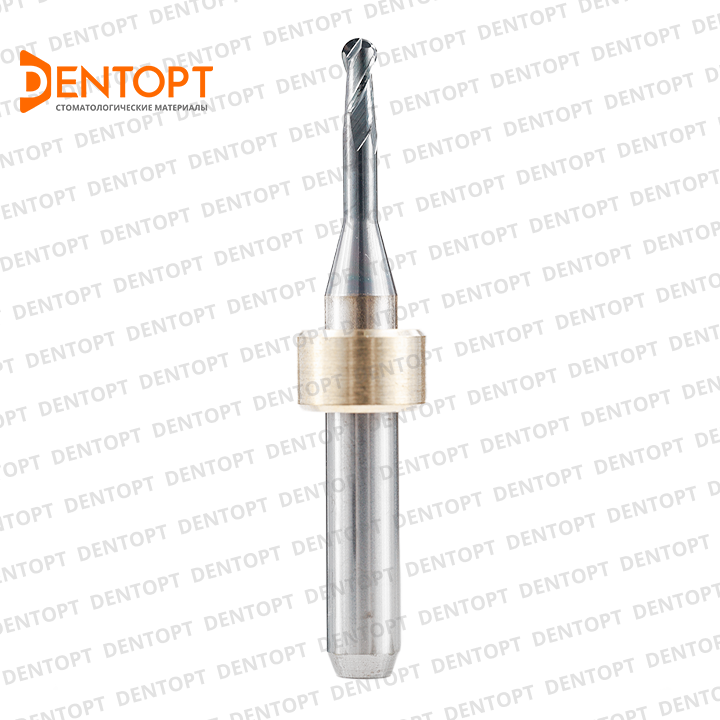 Зуботехническая фреза сферическая D=3.0 mm (shank 6 mm - 15 mm) L3 по металлу для станков Imes-Icore