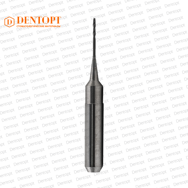 Зуботехническая фреза D=1.0 mm (shank 6 mm - 50 mm) DC  по циркону для станков Zirkonzahn