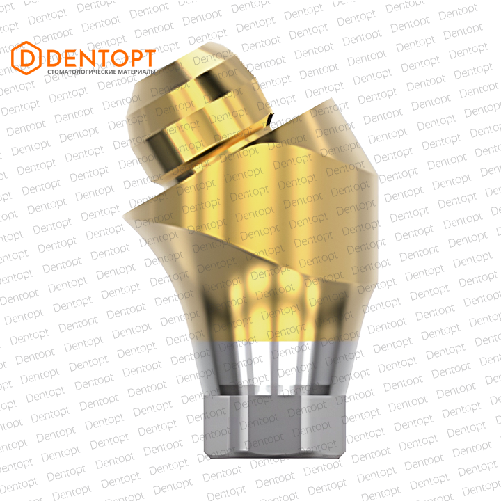 GeoMEDI абатмент угловой для Nobel Active Multi-Unit RP G/H=2.5 A=30°