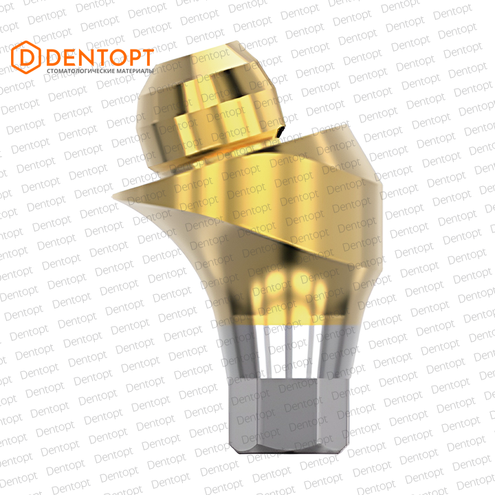 GeoMEDI абатмент угловой для Astra Tech Multi-Unit 3.5/4.0 G/H=2.5 A=17°