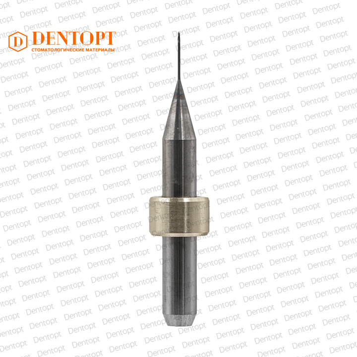 Зуботехническая фреза D=0.6 mm (shank 6 mm - 48 mm) DC по циркону для станков Imes-Icore