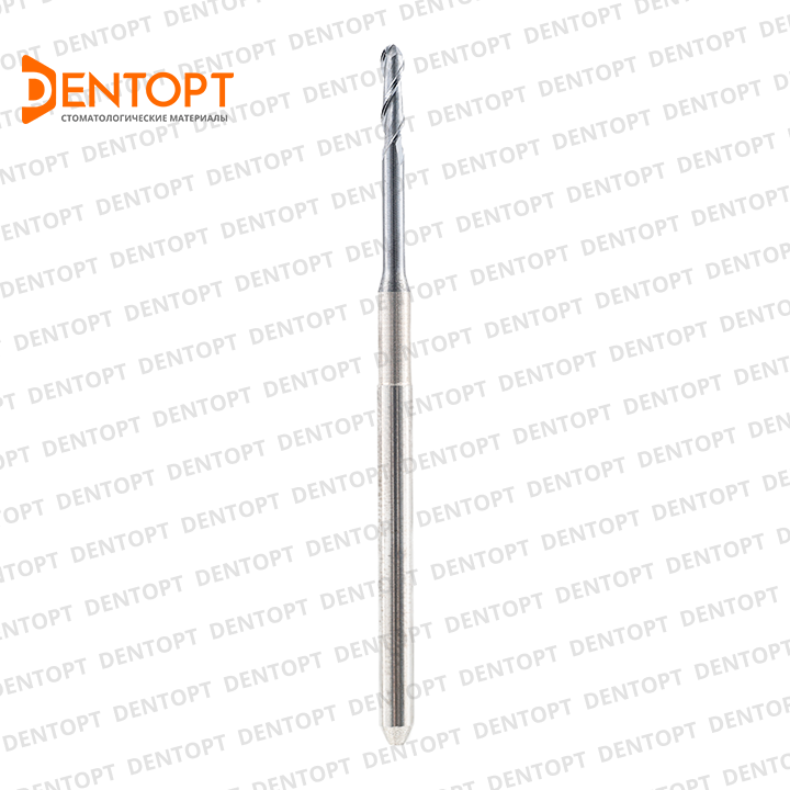 Зуботехническая фреза  D=2.0 mm (shank 3 mm - 57 mm) DLC по циркону для станков Zirkonzahn