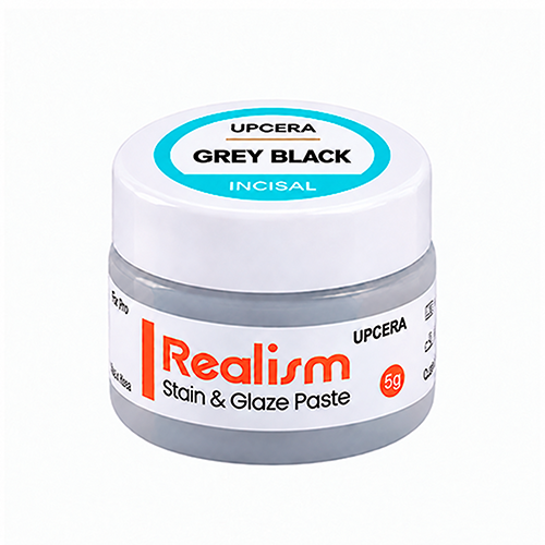 Upcera, краситель пастообразный Realism Grey Black, 5г