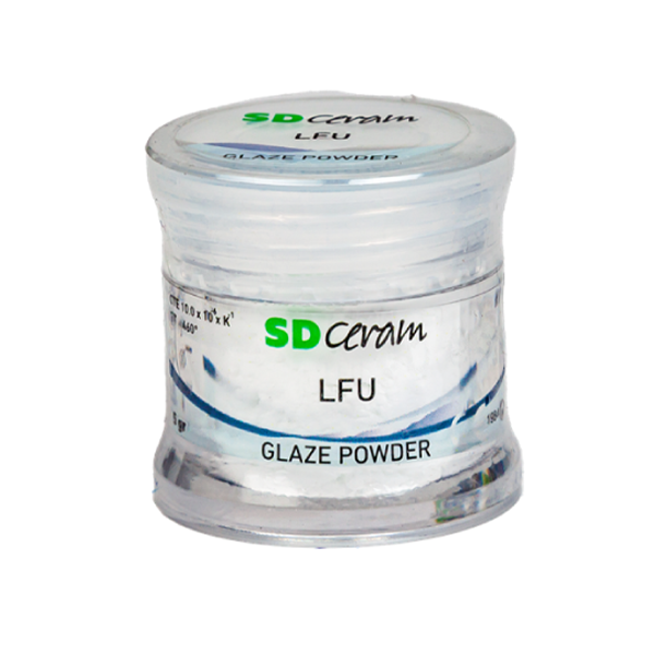 SD Ceram Glaze powder LFU, порошкообразная глазурь, 10 г