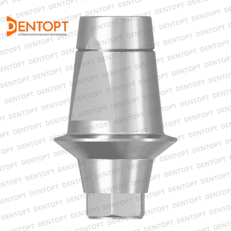 Абатмент прямой, совместимый с Dentis Regular G/H= 1.0, одиночка
