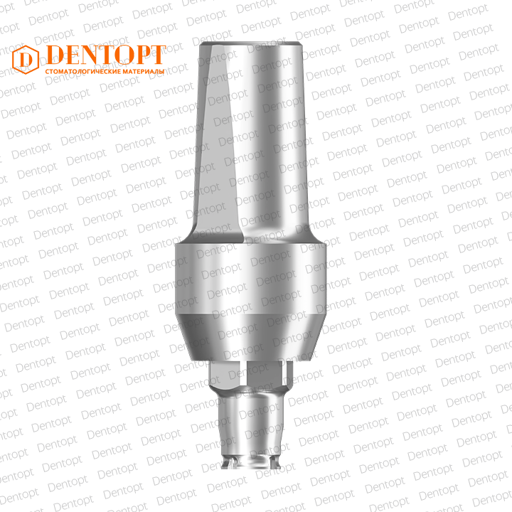 Абатмент прямой, совместимый с Biomet 3i Certain 4.1 G/H= 4.0, одиночка