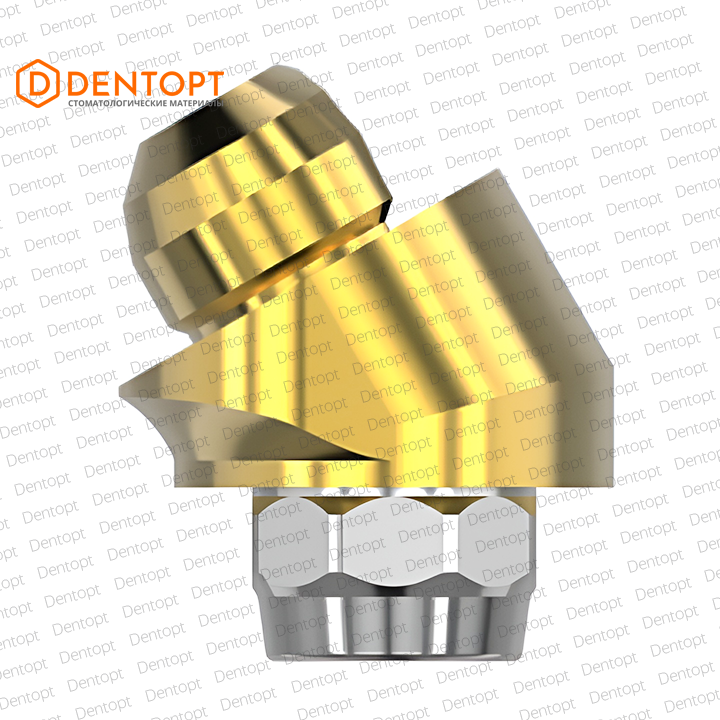 GeoMEDI абатмент угловой для Straumann SynOcta Multi-Unit RN G/H=1.0 A=30°