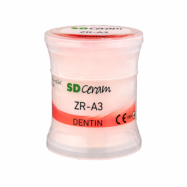 SD Ceram, дентин для циркнония, Dentin ZR A3, 20г