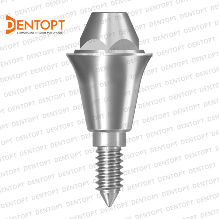 Абатмент прямой, совместимый с Anthogyr Axiom Multi-Unit 3.4/5.2 G/H=3.0, D=4.8