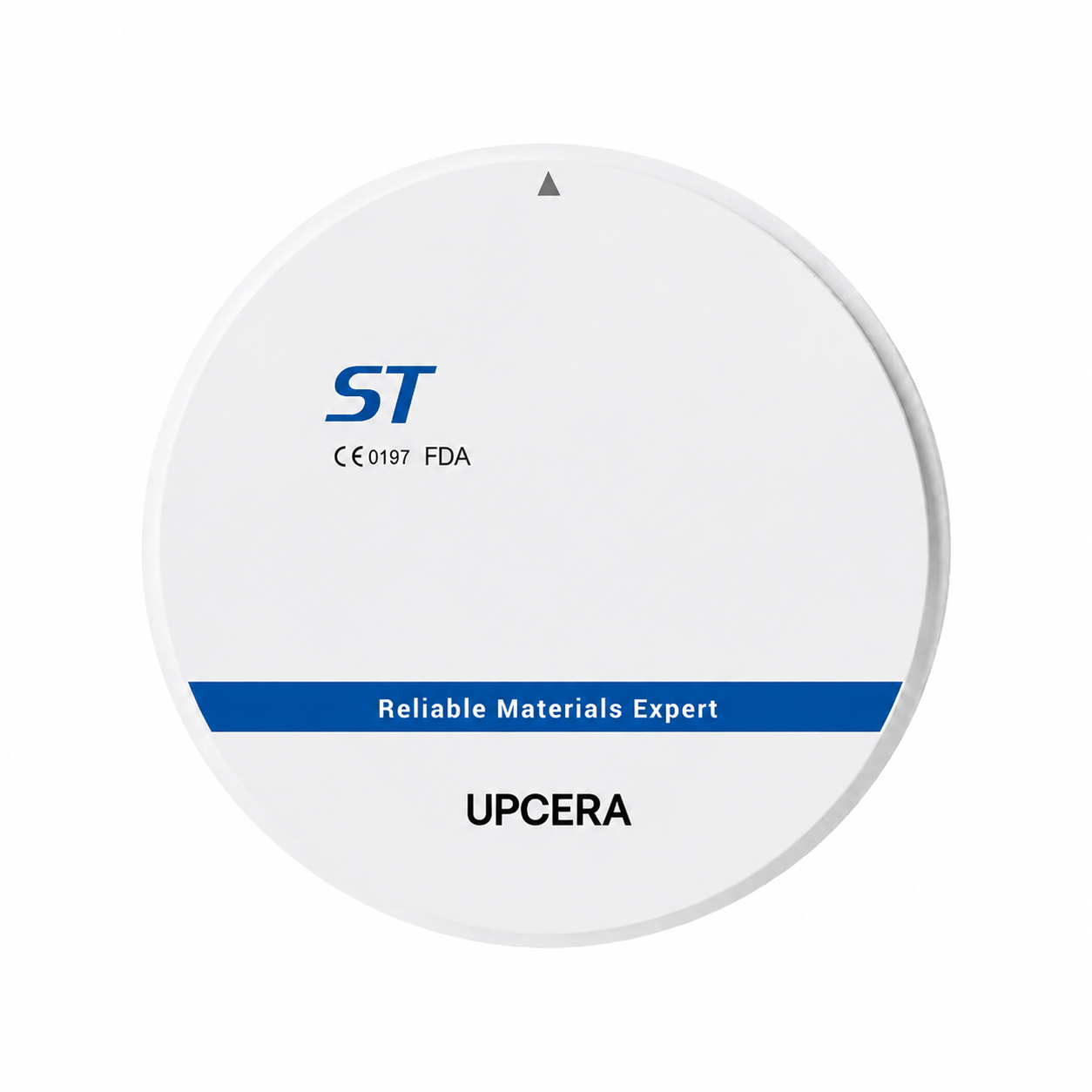 Циркониевый диск UPCERA ST, D=95 H=25, цвет Белый