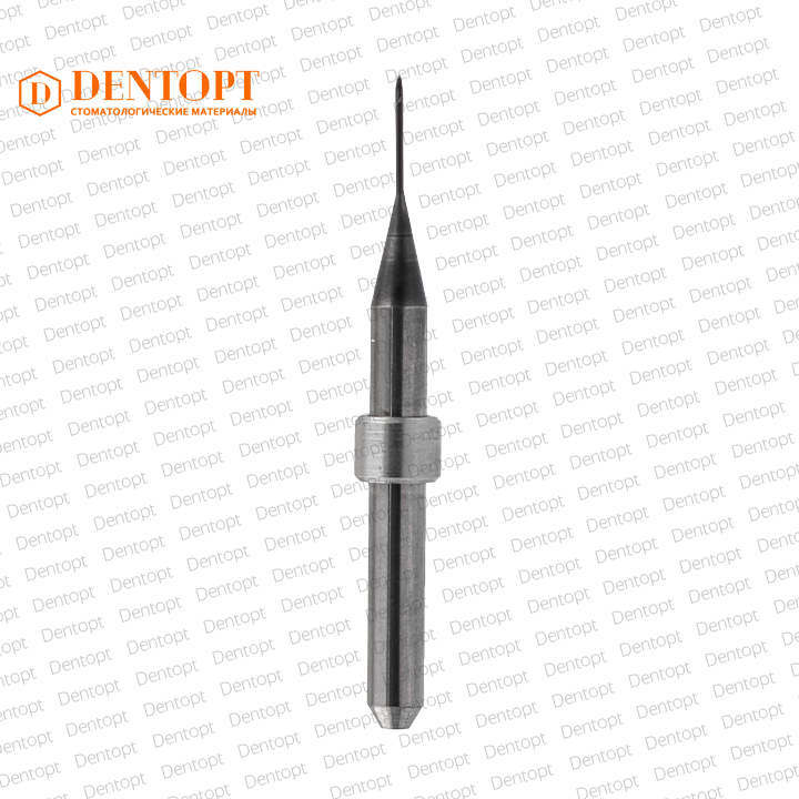 Зуботехническая фреза D=0.6 mm (shank 4 mm) DC по циркону для станков Arum