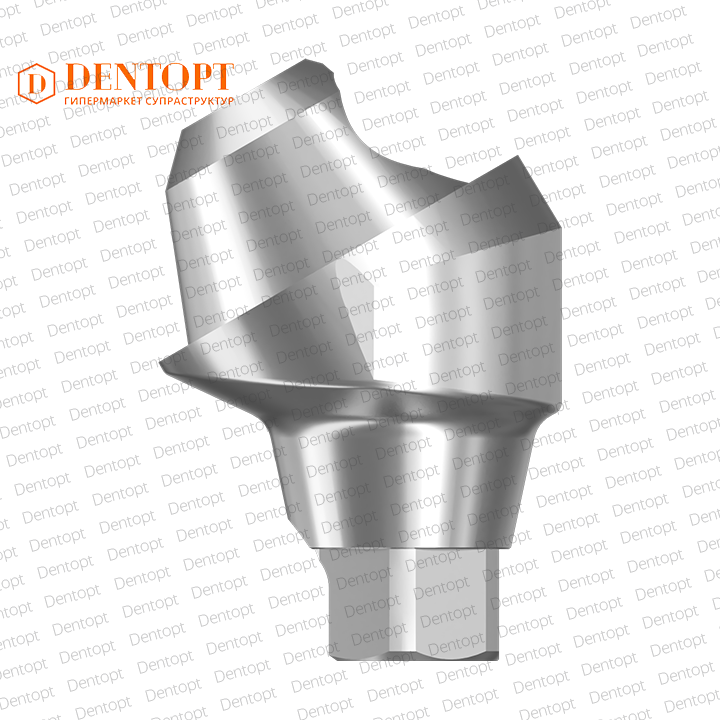 Абатмент угловой мультиюнит, совместимый с Nobel Active Multi-Unit NP, G/H=3.5, угол=30°