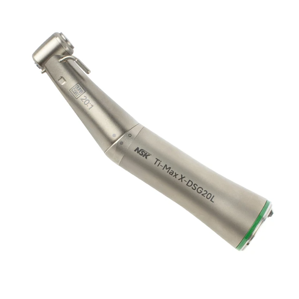Хирургический понижающий угловой наконечник NSK Ti-Max X-DSG20L 20:1 с фиброоптикой