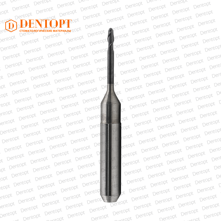 Зуботехническая фреза D=2.0 mm (shank 6 mm - 50 mm) по циркону для станков Zirkonzahn