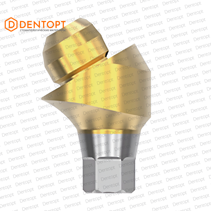 GeoMEDI абатмент угловой для Osstem TS Multi-Unit Regular G/H=1.5 A=30°