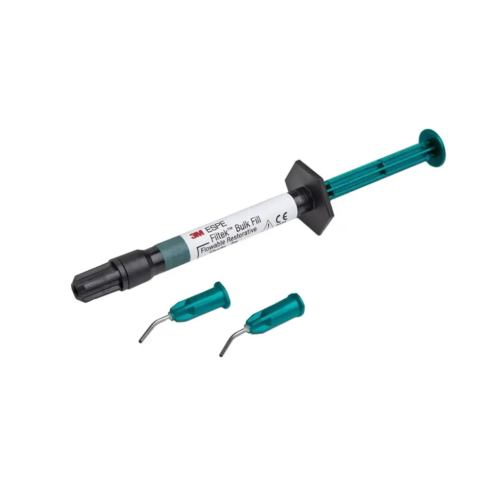 Наногибридный светоотверждаемый композит Filtek Bulk Fill A1, шпр. 2шт по 2г+20 насадок
